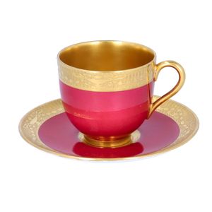 Royal Worcester Coffee Cup and Saucer