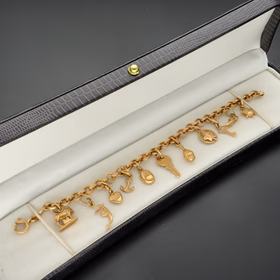 18ct Gold Charm Bracelet