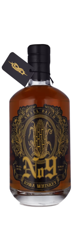 SLIPKNOT WHISKY NO 9 45% IOWA WHISKEY