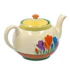Clarice Cliff "Crocus" Globe Teapot