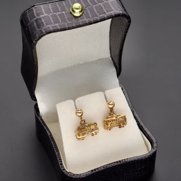 14ct Gold San Francisco Earrings