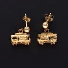 14ct Gold San Francisco Earrings
