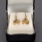 14ct Gold San Francisco Earrings