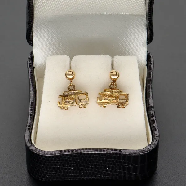 14ct Gold San Francisco Earrings