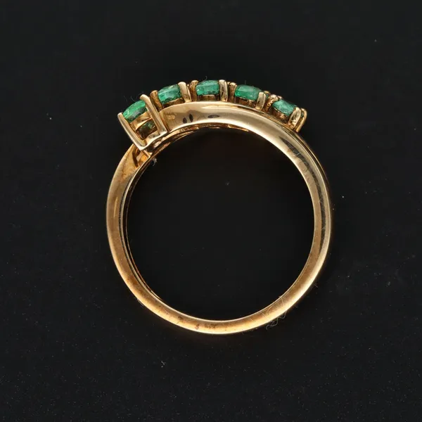 Gold Emerald Ring