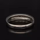 9ct White Gold Half Eternity Ring
