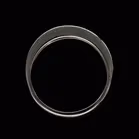9ct White Gold Half Eternity Ring