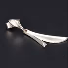 Vintage Lapponia Bellatrix Sterling Silver Earrings By Zoltan Popovits