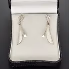 Vintage Lapponia Bellatrix Sterling Silver Earrings By Zoltan Popovits