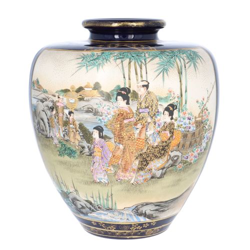 Japanese Meiji Period Satsuma Vase image-2