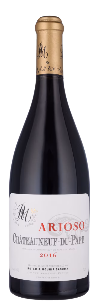 CHATEAUNEUF DU PAPE ROUGE Arioso, Rotem & Mounir Saouma