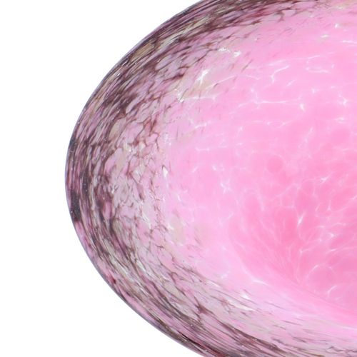 Monart Pink Glass Aventurine Bowl image-3