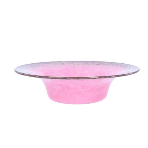 Monart Pink Glass Aventurine Bowl image-2