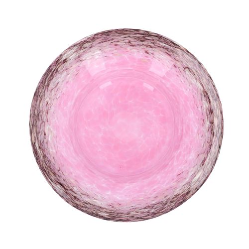 Monart Pink Glass Aventurine Bowl image-4