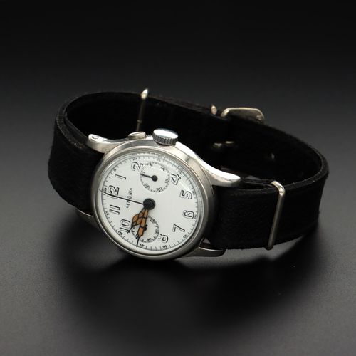 Rare Lemania Monopusher Watch image-3