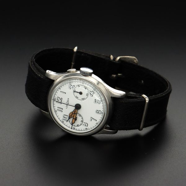 Rare Lemania Monopusher Watch