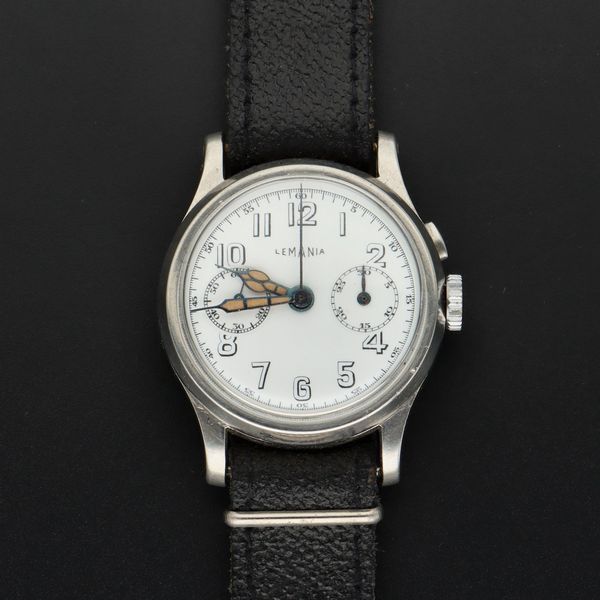 Rare Lemania Monopusher Watch