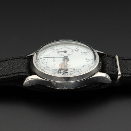 Rare Lemania Monopusher Watch image-4