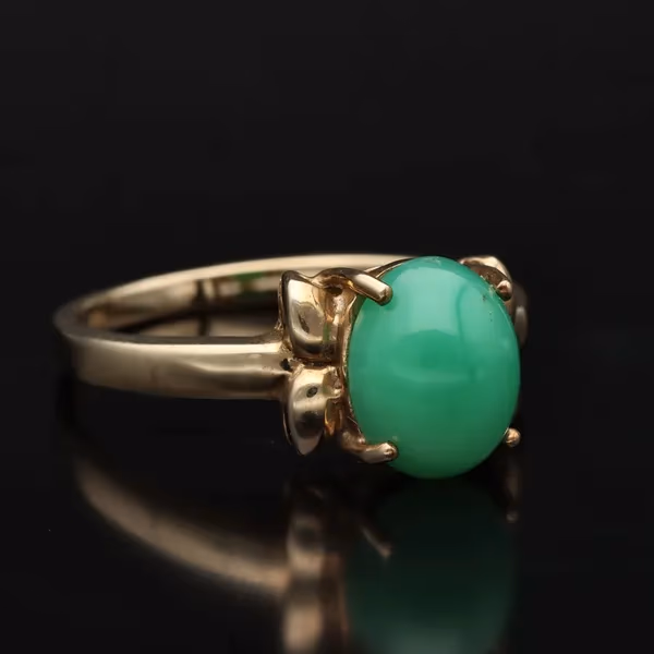 Gold Jade Ring. Birmingham 2005.