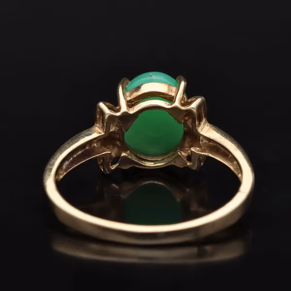 Gold Jade Ring. Birmingham 2005.