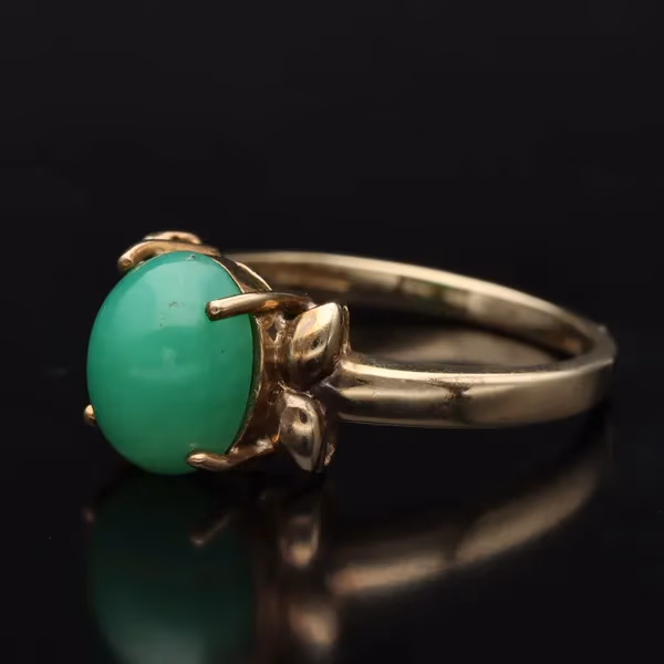 Gold Jade Ring. Birmingham 2005.