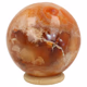 Carneool bol 60 mm - 360° presentation