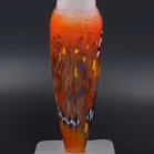 Afors Art Glass Sculptural Vase by Bertil Vallien