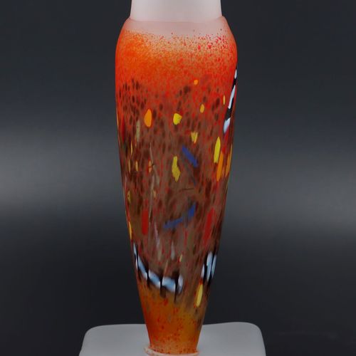 Afors Art Glass Sculptural Vase by Bertil Vallien image-4
