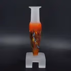 Afors Art Glass Sculptural Vase by Bertil Vallien