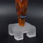 Afors Art Glass Sculptural Vase by Bertil Vallien