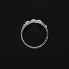 9ct Gold Diamond Bubble Ring