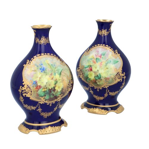 Pair of Royal Doulton Burslem Vases image-1