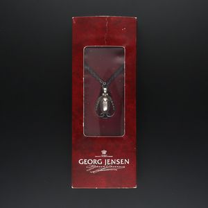 Rare Sealed Georg Jensen Silver Heritage Pendant