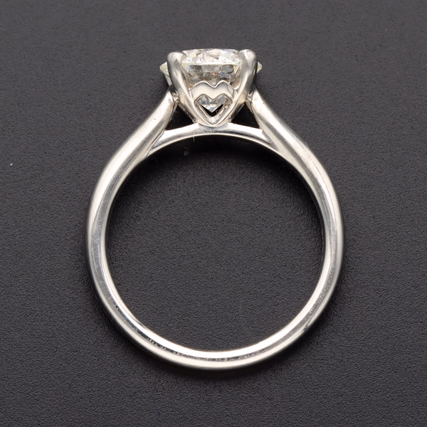 Platinum 2.0 Carat Lab Grown Solitaire Diamond Ring