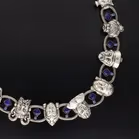 Rare Vintage Deluxe Face Necklace
