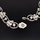 Rare Vintage Deluxe Face Necklace