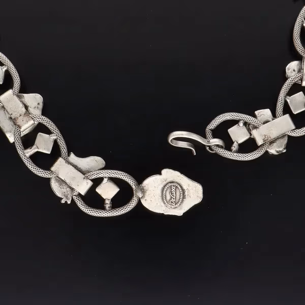 Rare Vintage Deluxe Face Necklace