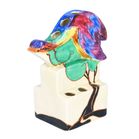 Clarice Cliff ‘Green Autumn’ Flying Swan Flower Block