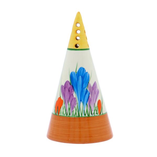 Clarice Cliff Conical Sugar Shaker