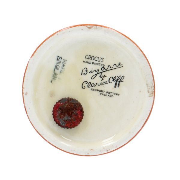 Clarice Cliff Conical Sugar Shaker