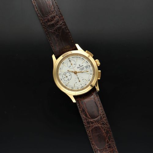 Bulova Steel and 18k Gold Day Date Automatic Watch image-3