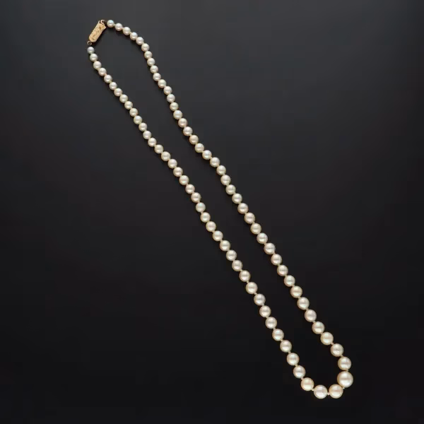 Graduated Fresh Pearl Necklace