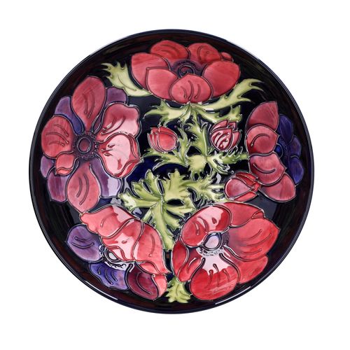 Moorcroft Anemone Pattern Fruit Bowl image-2