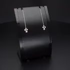 Pair of Georg Jensen Sterling Silver Moonlight Grapes Earrings