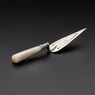 Sterling Silver and Mother of Pearl Trowel Shaped Bookmark
