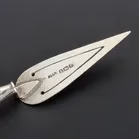 Sterling Silver and Mother of Pearl Trowel Shaped Bookmark
