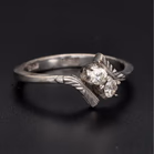 18ct Gold Diamond Toi et Moi Ring