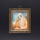 Set of 3 19th Century Miniature Portraits of Women
