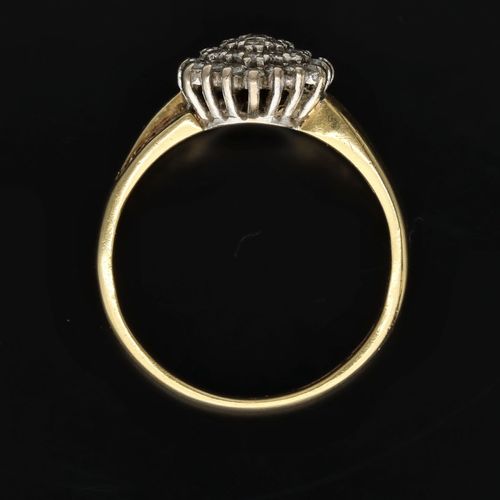 18ct Gold Diamond Ring. Birmingham 1995 image-6