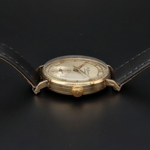 Mid Century JW Benson 9ct Gold Watch image-4